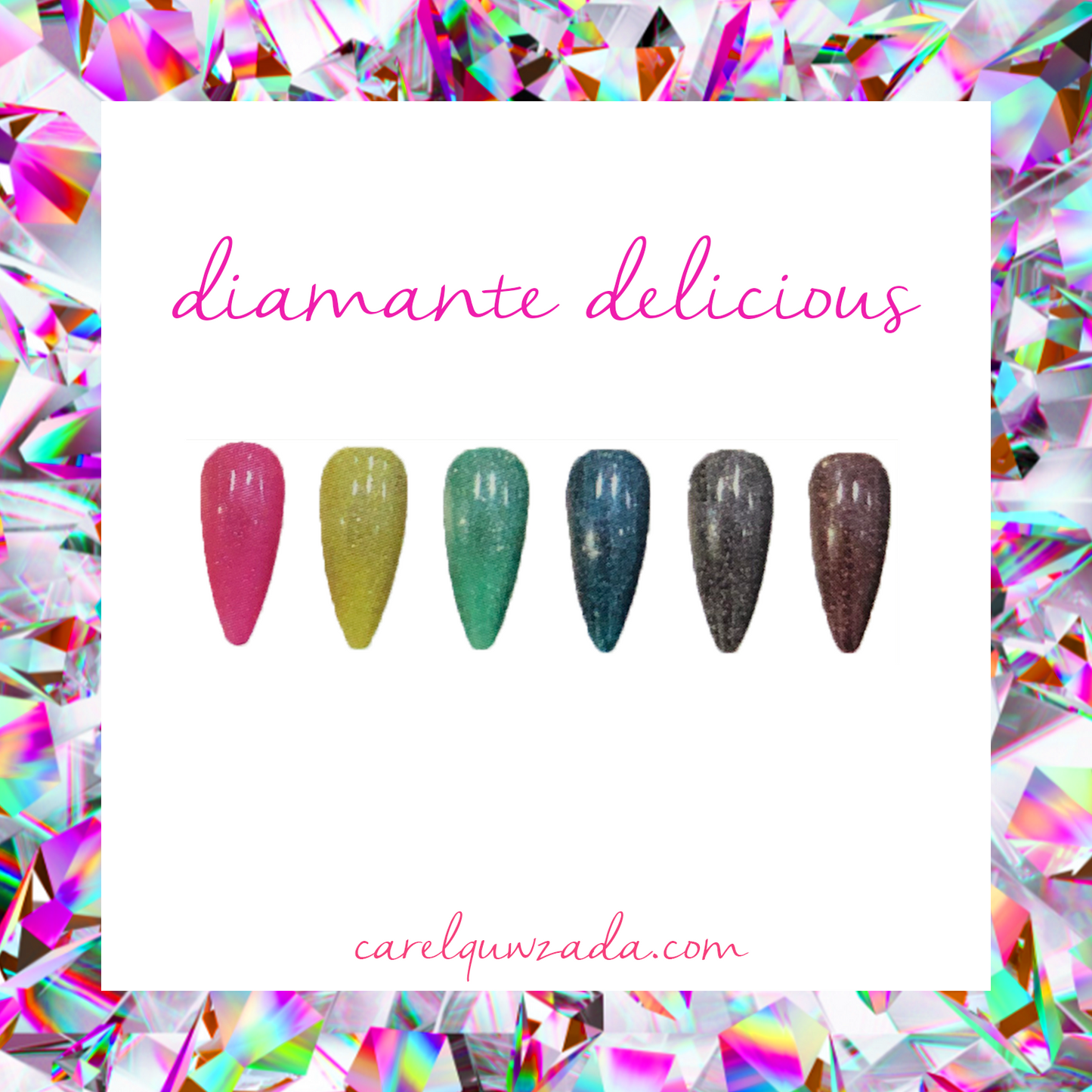 Colección DIAMANTE DELICIOUS Gel semipermanente para uñas UV/LED