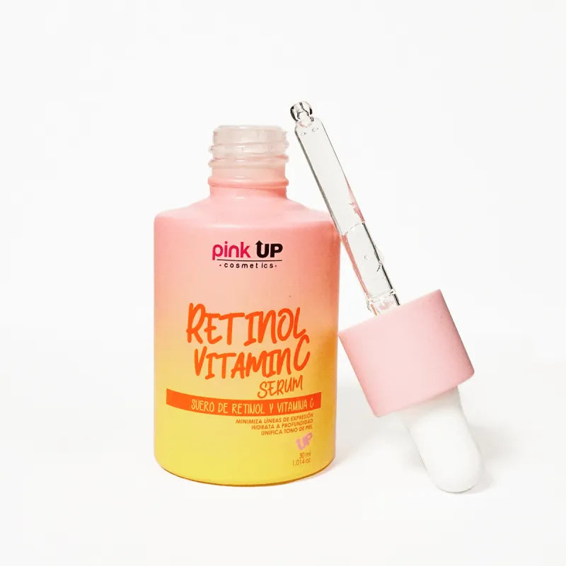 Suero de Retinol y Vitamina C Pink Up