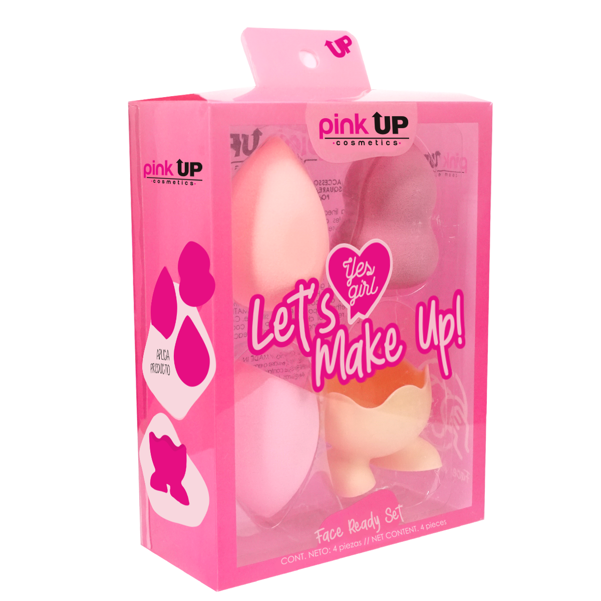 Set de Esponjas de Maquillaje Pink Up