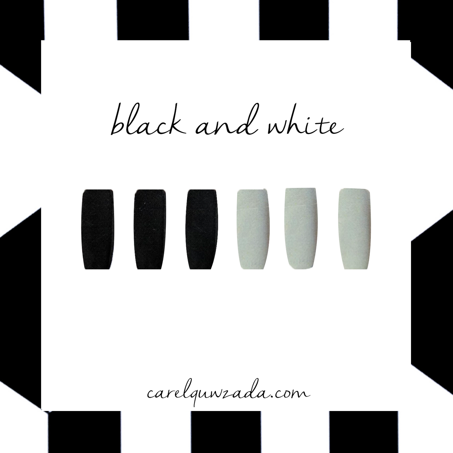Colección BLACK & WHITE Gel semipermanente para uñas UVLED