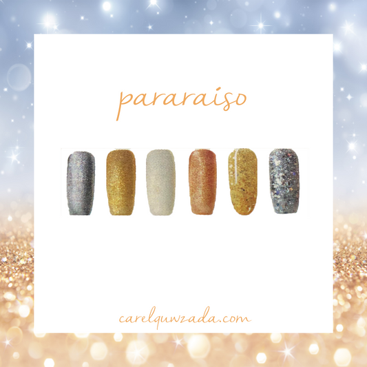 Colección Paraíso Gel semipermanente para uñas UV/LED